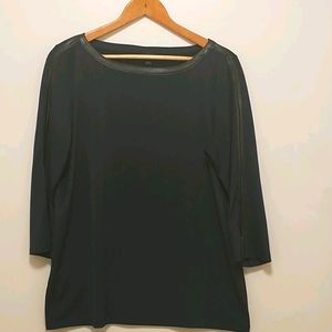 Ann Taylor Dark blue blouse